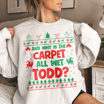 Christmas Vacation Couple Funny - Personalized Matching Sweatshirt