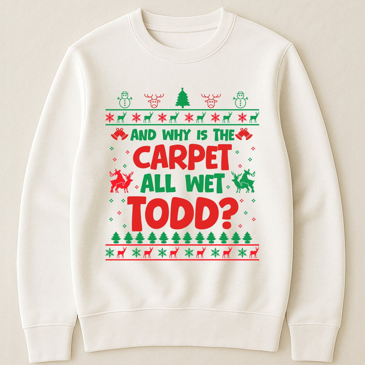 Christmas Vacation Couple Funny - Personalized Matching Sweatshirt
