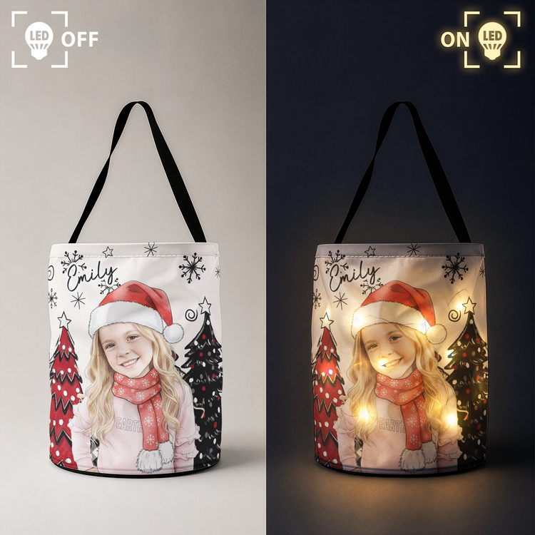 Christmas-Basket-Custom-Photo-Watercolor-Art-Gifts-For-Kids-Personalized-Basket