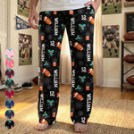 Christmas-Gift-Custom-Name-&-Number-For-American-Football-Lovers-Personalized-Lounge-Pants 1