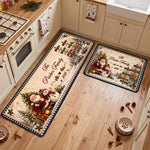 Christmas-Santa-&-Snowman-Festive-Custom-Family-Name-Personalized-Runner-Rug4