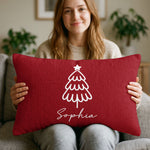 Christmas-Tree-Line-Art-Family-Decoration-Personalized-Pillow-Cover-3