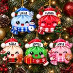 Christmas-Vibe-Cute-Dumplings-Gift-For-Squishy-Hunter-Personalized-Ornament-2