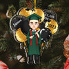 Class Of 2023 - Personalized Graduation Gown Shaped Acrylic Ornament