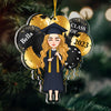 Class Of 2023 - Personalized Graduation Gown Shaped Acrylic Ornament