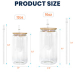 Class Of 2026 - Personalized Clear Glass Cup