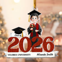 Class Of 2025 2026 Graduation - Senior, Graduate Gift - Personalized Acrylic Ornament