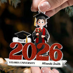 Class Of 2026 2026 Graduation - Senior, Graduate Gift - Personalized Acrylic Ornament
