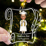 Class Of 2026 - Personalized Paper Shaped Acrylic Ornament