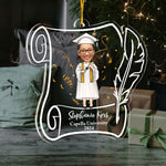 Class Of 2026 - Personalized Paper Shaped Acrylic Ornament