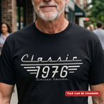 Classic Limited Edition - Birthday Gift, Vintage Old Age Gift For Him, Dad, Husband, Grandpa - Personalized Shirt