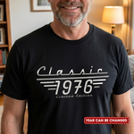 Classic Limited Edition - Birthday Gift, Vintage Old Age Gift For Him, Dad, Husband, Grandpa - Personalized Shirt