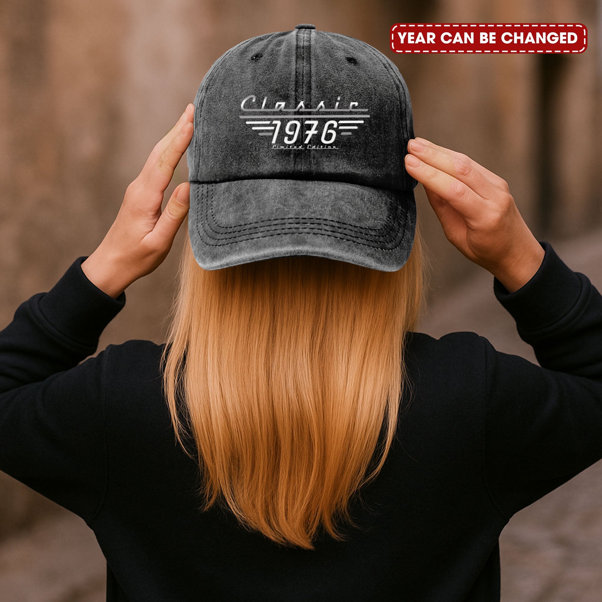 Classic Limited Edition - Father's Day, Birthday Gifts, Vintage For Him, Dad, Husband, Grandpa - Personalized Cap