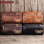 Classic-Limited-Edition-Father's-Day,-Birthday-Gifts-Him,-Dad,-Husband,-Grandpa-Personalized-Leather-Toiletry-Bag3