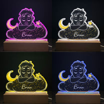 Cloudy Night Light For Kids - Personalized LED Light