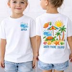 Coastal Seashells Custom Name Location - Personalized Shirt