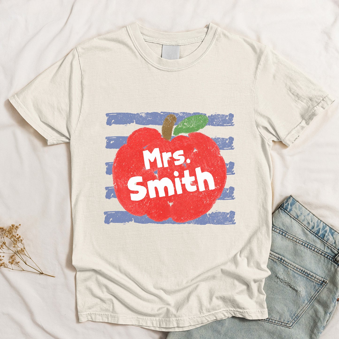 Coastal-Apple-Stripes-Gift-For-Teacher-Personalized-Shirt-3