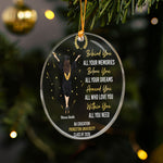 College High School Graduation Class Of 2026 - Personalized Circle Acrylic Ornament