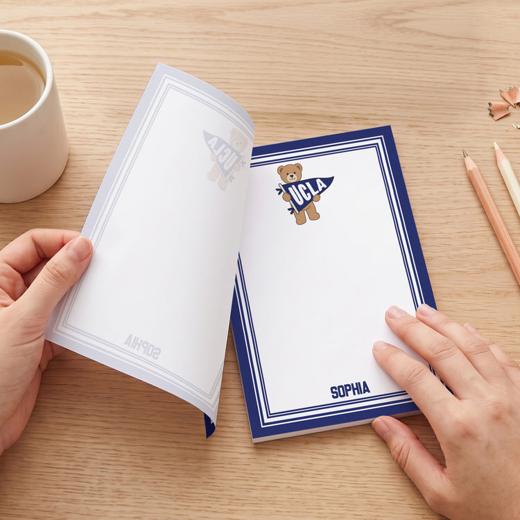 College-Bear-Pennant-Personalized-Notepad-2