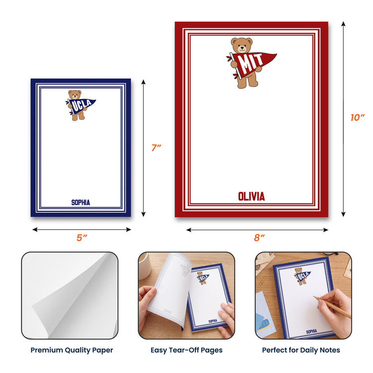 College-Bear-Pennant-Personalized-Notepad-5