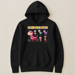 Colorful Grandmasaurus And Little Dinosaurs - Personalized Shirt