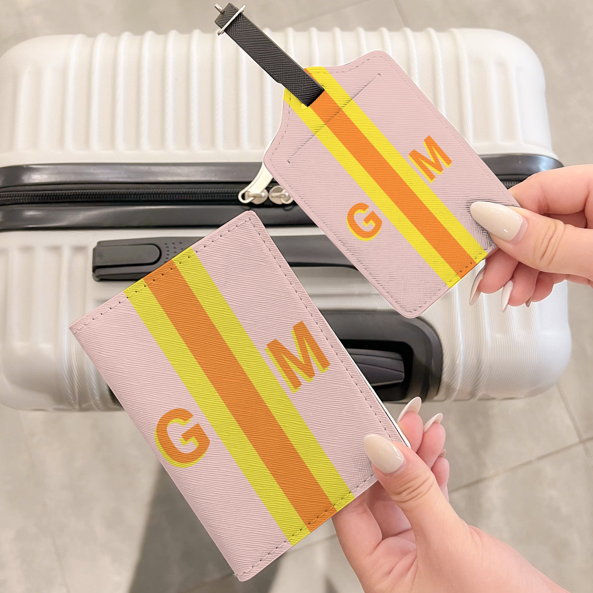 Colorful-Initial-Color-Pairing-For-Summer-Personalized-Luggage-Tag-5