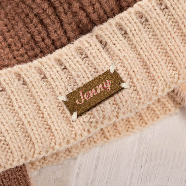 Colorful-Name,-Stitch-On-Label-Gift-For-Craft-Women,-Girl-Personalized-Leather-Buttons-2