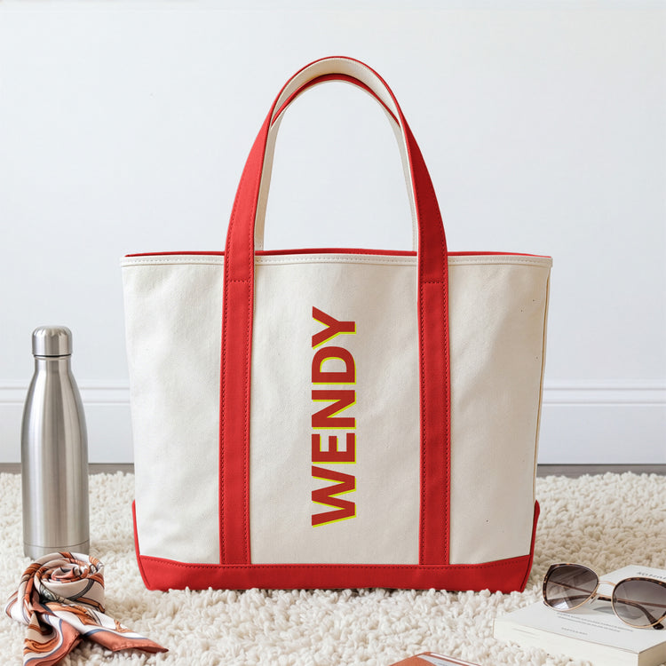 Colorful-Shadow-Name-Summer-Vibe-Personalized-Tote-Bag-2