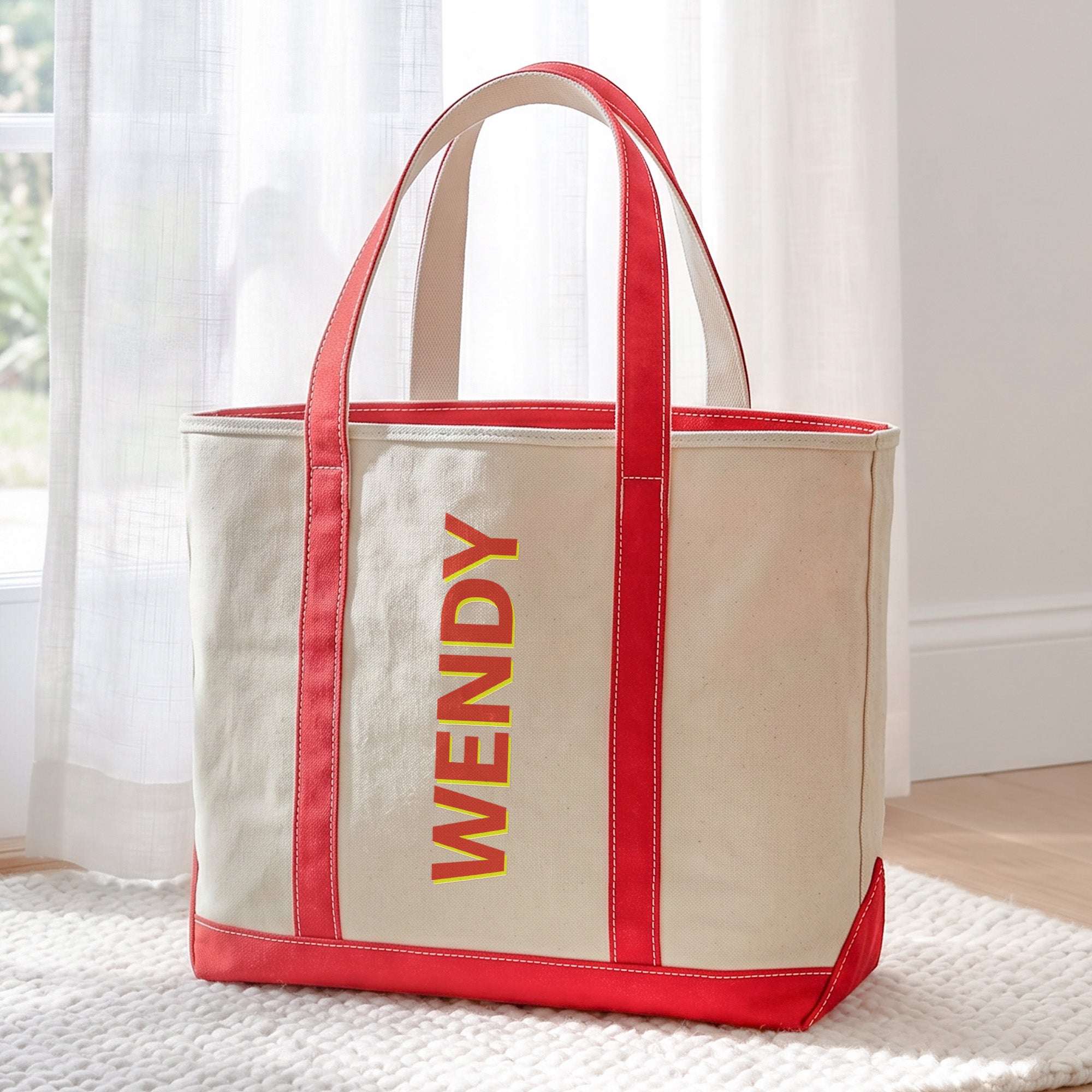 Colorful-Shadow-Name-Summer-Vibe-Personalized-Tote-Bag-5