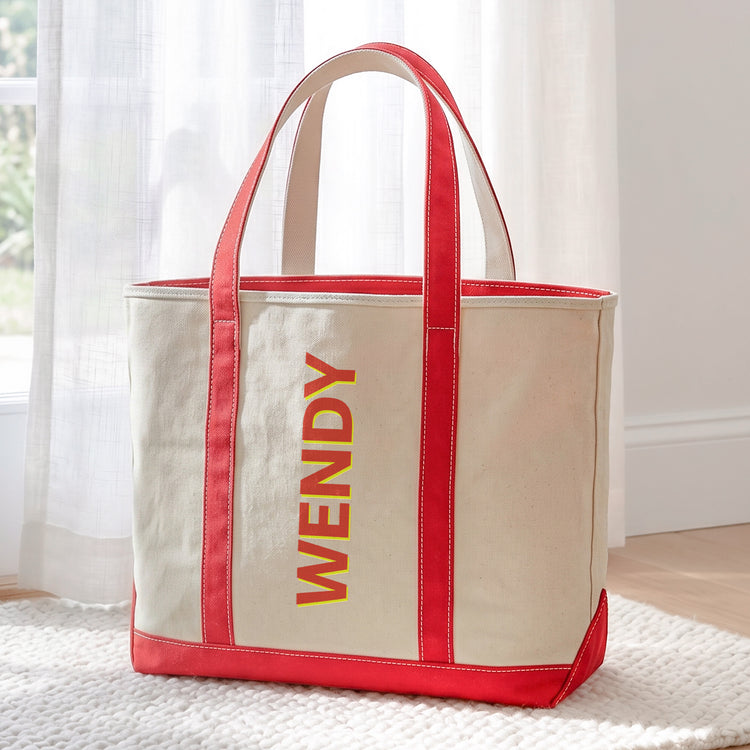 Colorful-Shadow-Name-Summer-Vibe-Personalized-Tote-Bag-5