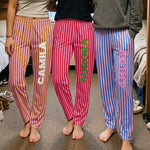 Colorful-Stripe-With-Name-Personalized-Lounge-Pants-1