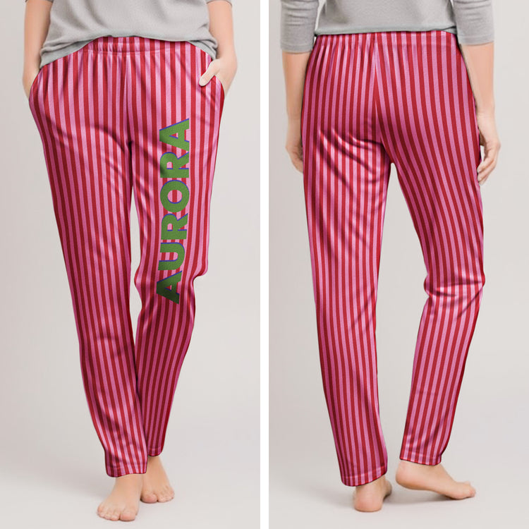 Colorful-Stripe-With-Name-Personalized-Lounge-Pants-3