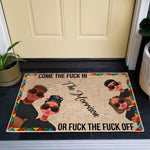 Come The F*ck In - Personalized Doormat