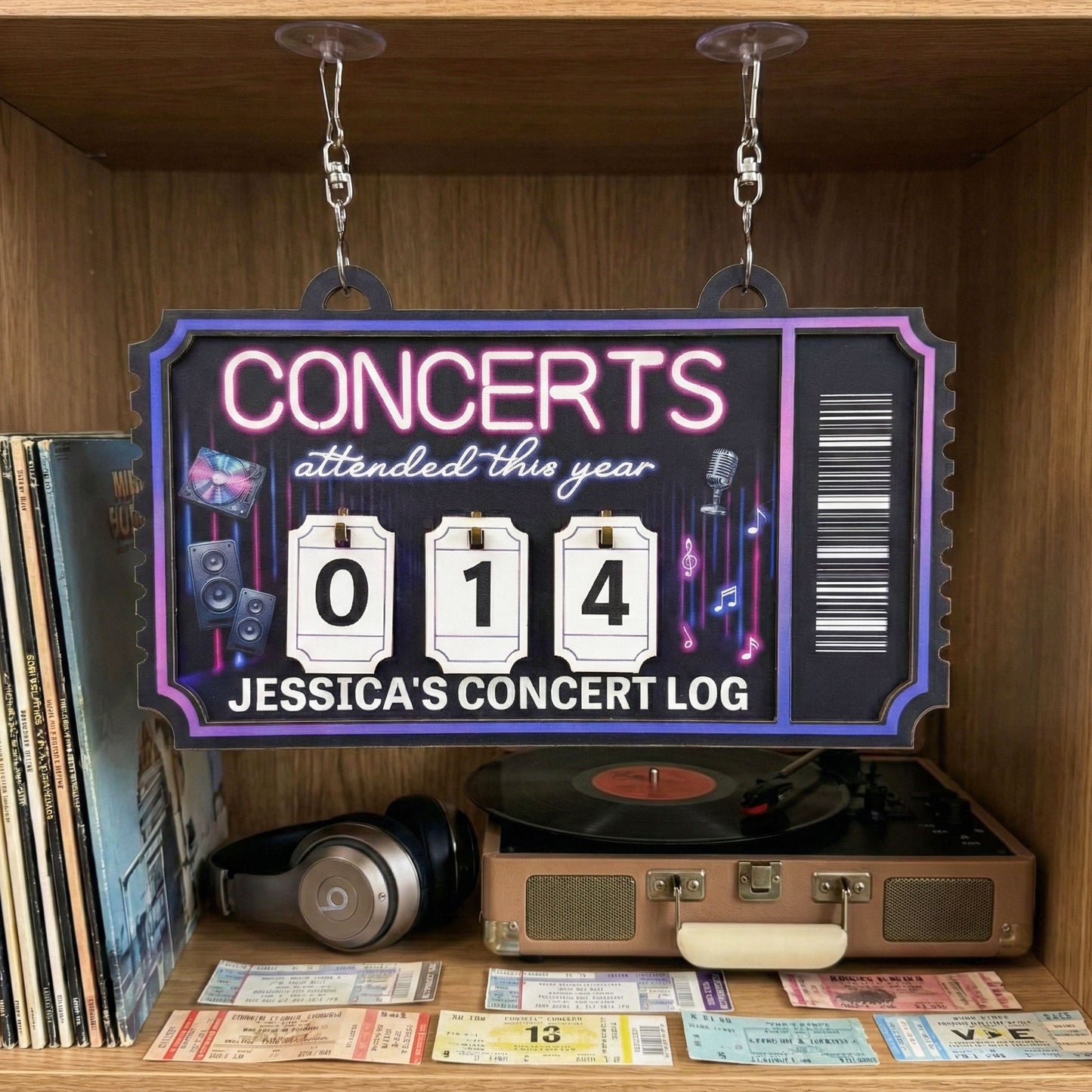 Concerts Attended This Year - Personalized Concert Tracker
