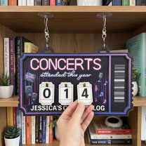 Concerts Attended This Year - Personalized Concert Tracker