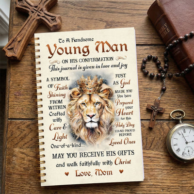 Confirmation Gifts For Son, Daughter, Grandson, Granddaughter - Personalized Journal