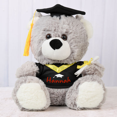 Congrats Graduation Custom Photo - Personalized Graduation Teddy Bear With Photo