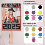 Congrats Graduation Fan Custom Photo - Custom Graduation Fan With Picture