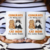 Congrats On Being My Cat Mom - Personalized Mug