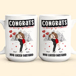 Congrats On Being My Husband - Personalized Mug