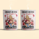 Congrats On Being My Husband - Personalized Candle
