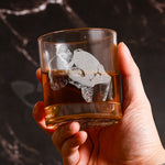 Congrats On Being My Husband You Lucky Bastard - Personalized Whiskey Glass With Photo