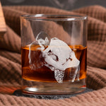 Congrats On Being My Husband You Lucky Bastard - Personalized Whiskey Glass With Photo