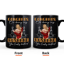 Congrats You Lucky Bastard - Personalized Mug