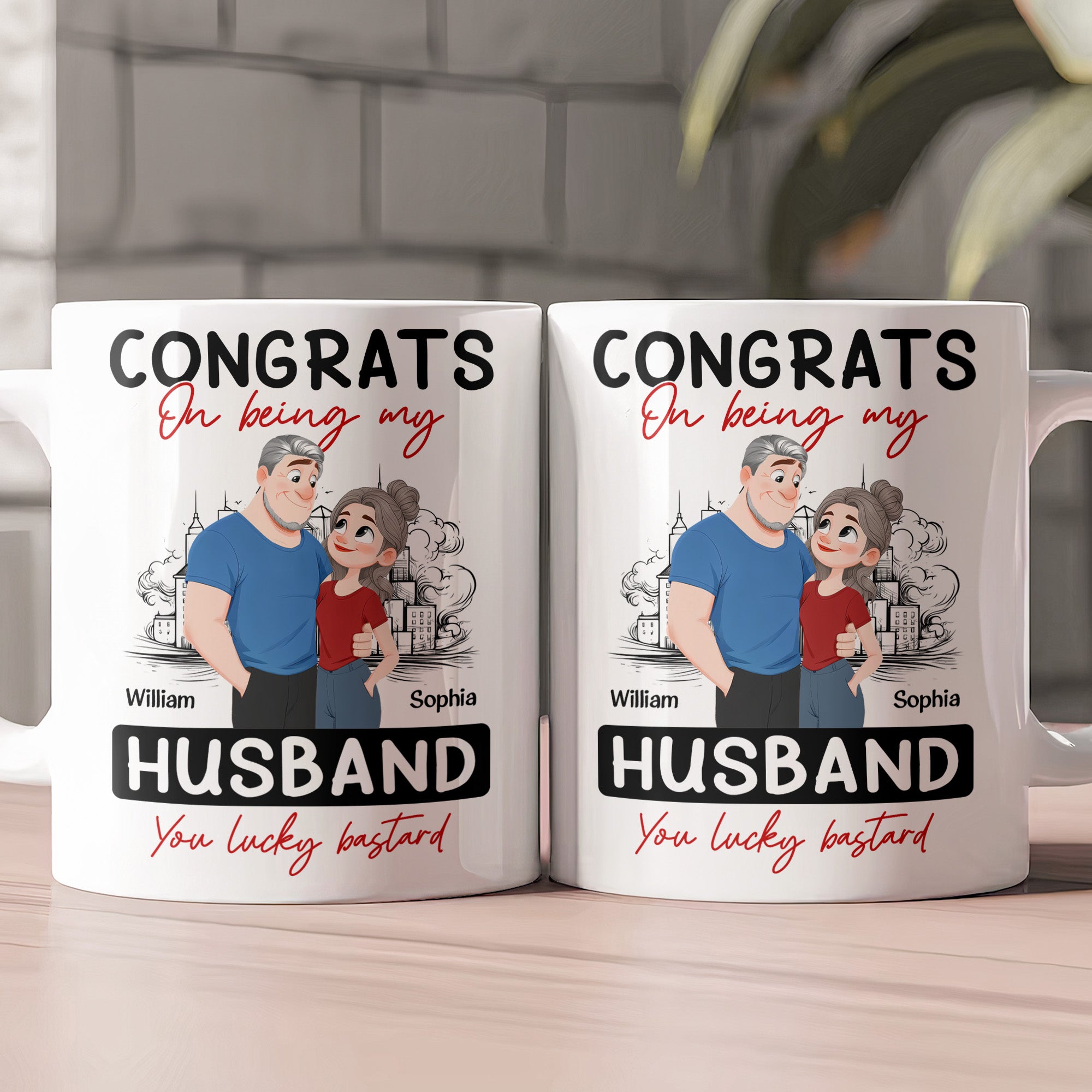 Congrats-On-Being-My-Husband-Couple-Anniversary-Gift-For-Him-Personalized-Mug-2