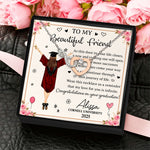 Congratulations On Your Graduation - Personalized Infinity Heart Necklace