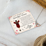 Congratulations On Your Graduation - Personalized Infinity Heart Necklace