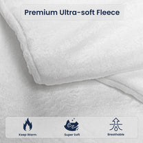 Construction Vehicles Truck, Unicorn Letter For Kid - Personalized Kid's Fleece Scarf