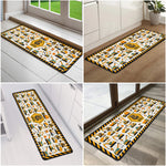 Construction Vehicles Truck, Unicorn Letter - Personalized Runner Rug