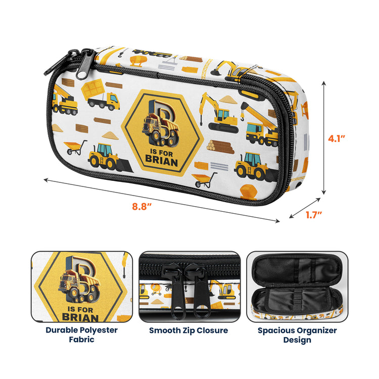 Construction,-Monster-Truck,-Unicorn,-Astronaut-Letter-Personalized-Pencil-Case-5